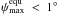 \hbox{$\psi_\mathrm{max}^\mathrm{equ}~<~1^\circ$}