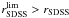 \hbox{$r_{{\rm SDSS}}^{\rm lim} > r_{{\rm SDSS}}$}