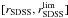 \hbox{$[r_{\rm SDSS},r_{{\rm SDSS}}^{\rm lim}]$}