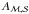 \hbox{$A_{{\cal{M}},{\cal{S}}}$}