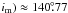 \hbox{$i_\mathrm{m})\approx140\fdg77$}