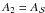 \hbox{$A_2=A_\mathrm{\cal{S}}$}