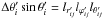 \hbox{${\Delta}{\theta}'_i\sin{\theta}'_i = l_{r'_{ij}}l_{{\varphi}'_{ij}} l_{{\theta}'_{ij}}$}