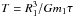 \hbox{$T=R_1^3/Gm_1\tau$}