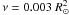 \hbox{$\nu =0.003 ~R^2_\odot$}
