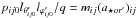 \hbox{$p_{ij0}l_{{\theta}'_{ij0}}l_{{\varphi}'_{ij0}}/q = m_{ij}(a_{{\star}or'})_{ij}$}