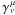 \hbox{$\gamma^{\,\mu}_{\,\nu}$}
