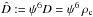 \hbox{$\hat{D}:=\psi^6D=\psi^6\,\rho_{\rm c}$}