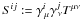 \hbox{$S^{ij}:=\gamma^i_{\,\mu}\gamma^j_{\,\nu}T^{\mu\nu}$}