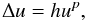 \begin{equation} \Delta u = h u^p, \label{eq:poiss} \end{equation}