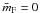 \hbox{${\bar m_{\rm F}} = 0$}