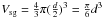 \hbox{$V_{\rm sg} = \frac{4}{3} \pi (\frac{d}{2})^3 = \frac{\pi}{6}d^3$}