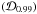 \hbox{$(\mathcal{D}_{0.99})$}