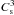 \hbox{$C_{\rm s}^{3}$}
