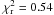 \hbox{$\chi^2_{\mathrm{r}} = 0.54$}