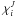 \hbox{$\chi_i^J$}
