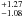 \hbox{$^{+1.27}_{-1.08}$}