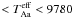 \hbox{$< T^{\rm eff}_{\rm Aa} < 9780$}