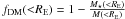 \hbox{$f_{\rm DM}({<}R_{\rm E})= 1-\frac{M_\star({<}R_{\rm E})}{M({<}R_{\rm E})}$}