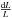 \hbox{$\frac{{\rm d}L}{L}$}