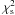 \hbox{$\chi^{2}_{\rm s}$}