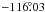 \hbox{$-116 \fdg 03$}