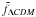 \hbox{$\tilde{f}_{\Lm CDM}$}