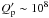 \hbox{$Q^{\prime}_{\rm p} \sim 10^{8}$}