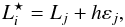 \appendix \setcounter{section}{1} \begin{equation} L^\star_i =L_j+h\varepsilon_j, \label{eq:appsmb} \end{equation}