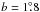 \hbox{$b=1\fdg8$}