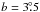 \hbox{$b=3\fdg5$}