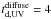 \hbox{$t_{\rm d,UV}^{\rm diffuse} = 4$}
