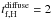 \hbox{$t_{\rm f,H}^{\rm diffuse} = 2$}