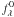 \hbox{$f_{\lambda}^0$}