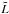 \hbox{$\tilde{L}$}