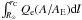 \hbox{$\int_{R_\odot}^{r_{\rm C}} Q_{\rm e}(A/A_{\rm E}){\rm d}l$}