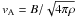 \hbox{$v_{\rm A} = B/\sqrt{4\pi \rho}$}