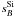 \hbox{$s^{\mathrm{Si}}_B$}