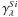 \hbox{$\gamma_\lambda^{Si}$}