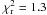 \hbox{$\chi^2_\mathrm{r}=1.3$}