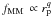 \hbox{$f_{\rm MM}\,\propto r_{\rm p}^{q}$}