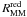 \hbox{$R_{\rm MM}^{\rm red}$}