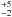 \hbox{$^{+5}_{-2}$}