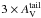 \hbox{$3 \times A_\mathrm{V}^\mathrm{tail}$}