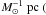 \hbox{${M}_\odot^{-1} \ \mathrm{pc} \ ($}
