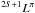 \hbox{$^{2S+1}L^{\pi}$}