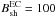 \hbox{$B_{\rm sh}^{\rm EC} = 100$}