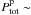 \hbox{$P_{\rm tot}^{\rm p}\sim$}