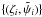 \hbox{$\{(\zeta_i,\tilde{\psi}_i)\}$}