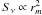 \appendix \setcounter{section}{1} \hbox{$S_{\nu}\propto r_{m}^2$}